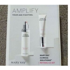 Mary Kay Clinical Solutions Box Set Age Fighting Skincare Retinol .5 Giftbox New